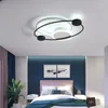 Taklampor Modern LED för vardagsrum sovrum grå färg eller svart vit hem inomhuslampa fixturer 90-260v