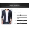 Mäns kostymer blazers browon ankomst mens blazer jacka kostym bröllop prom party smal passform smart casual kostym män jacka affärsmän passar jacka 230313