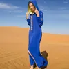 Roupas étnicas Eid Ramadan Kaftan Abaya Arábia Saudita Dubai Turquia Islã Paquistão Vestido Longo Muslim abayas Para Mulheres Caftan Robe Musulmanes