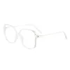 Lunettes de soleil d'extérieur pour hommes à la mode Diamant incrusté de lumière bleue fatigue lunettes anti-rayonnement ordinateur protection des yeux jouer au téléphone portable pour protéger les yeux