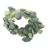Decorative Flowers 10 Packs Of Artificial Eucalyptus Wreath Greening Vines For Wedding Banquet Garden Decoration