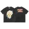 Lettera di camicia hip-hop da uomo Old T Dept Gallery Shirt Shirts-Ink 2023 Street Oversize Short Short Maniche CPU4 7Vmco