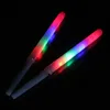 LED verlicht de suikerspin Kegels kleurrijk gloeiende marshmallow sticks ondoordringbare kleurrijke marshmallow gloedstick DH3017