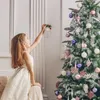 Dekoracje świąteczne 1PC Creative Tree Star Decor Topper Ornament