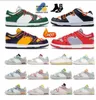 Designers Scarpe casual Dear Summer Lot 1 05 Of 50 Collection Red Pine Orange Green Low White OW The 50 TS Trainer Chunky UNC Mens Women Sneakers S1
