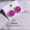 Stud Earrings Korea Simple Round Temperament Colorful Small Fresh Stars Ins Personality Joker