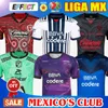 DHL Gratis verzending 2023 Liga MX voetbaltruien 22/23/24 Men Women Kinderen thuis weg blauw Blauw Purple Thailand Quality Kit Wolrd Jersey Football Thailand Uniform Shirts