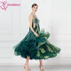 Stage Wear B-1753 Luxuriant Luxuriant Ballroom Danom Vestres Women Women Adult Party Dress