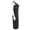 Casual Dresses Adogirl Women Solid Color Sleeveless BodyCon Midi Summer Y2K Club Party Nightwear Outfits Female Mager 2023