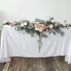 Dekoratif çiçek çelenk 1 adet açık düğün taklit gül çelenk tablo çiçek düğün centerpieces masa dekor kemer dekorasyonlar 230313