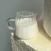 Bicchieri da vino Mini tazza di latte in vetro creativo Tazza per caffè espresso resistente al calore Salsa di aceto multifunzionale Piatto di condimento Tazze da caffè