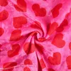 Kvinnors tvåbitar byxor Autumn Aesthetics Pink Heart Printed Tracksuit Y2K och Croped Hoodies Top 2 Suit Female Outfit Trouser 230313
