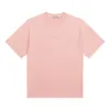 Haut pour femme t-shirt coton nordique classique mode hommes carré réfléchissant manches courtes 283s