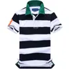 2023!Spring and summer Polos New pattern Color matching big pony Oblique stripe men's Polos T-Shirt