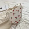 Abendtaschen 2023 Frauen Sonnenblumenölgemälde Shouler Weibliche Marke Wellendesign Knoten Unterarm Handtasche Mode Mädchen Geldbörsen