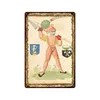 Strange Fashion Parade Tin Sign Vintage Parade Metal Poster Shabby Chic Wall Stickers Man Cave For Bar Pub Club Garage Hemväggdekor Personlig konstinredning 30x20 W01