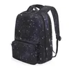 Backpack Fashion School Bags For Teenage Boy Girls Multi-function Detachable Backpacks Men Women Star Galaxy Student Book