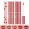 Berry Mousse Matte Lipgloss, wasserfest, langlebig, flüssiger Lippenstift, Erdbeer-Lippen-Make-up