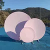 Decorazione per feste Palloncino Arco Matrimonio Compleanno Anniversario Sfondo rotondo Telaio Cerchio in ferro Giardinaggio Kit di supporto per anello di fiori