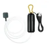 Accesorios para bombas de aire 4 colores Mute USB Mini bomba de oxígeno para acuario oxigenador compresor aireador tanque eficiente