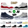 With Box JUMPMAN 11 Basketball Shoes Cherry 11s DMP Midnight Navy Cool Grey Retro Bred Women Mens Trainers Low Cement Grey Yellow Snakeskin Concord Space Jam Sneakers