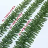 Dekorativa blommor 270 cm PVC 260 Heads Artificial Christmas Garland Ivy Vine Pine Needles Cypress Greenery Plant för Xmas Home Decor