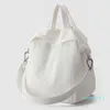 Ll çalışma messenger çanta ayarlanabilir kayış çapraz kanatlı çanta gündelik çanta 19l hacim kadın omuz çantaları111