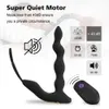 NXY Anal toys Double Motors Wireless Remote Control Plug Vibrator For Men Prostate Massager Patterns Butt Silicone Sex Toys pour Adult Gay 1125