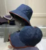 Brief denim visser hoed sunshade strand westerse stijl internet beroemde pet vrouwelijke zomer zon hoeden casual hoge kwaliteit