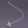 Chains Hollow Out Stainless Steel Pendant Royal Bee Necklace For Women Men 2023 Jewelry Statement Male Chain Couple Gift Party