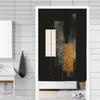 Curtain Nordic Modern Abstract Geometric Color Blocks Door Decoration Hanging Living Room Bedroom Partition