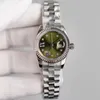 28mm Gold Luxury Watch Women Watches Classic Automatic Sweeping Movement AAA Fashion Womens Silver DateJust Luminous Ladies Wristwatches