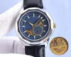 Armbanduhren Ogstuff Designer Boutique Herrenuhr, hervorragende Qualität, importiertes Uhrwerk, Gehäuse aus Edelstahl 316, Kalbslederarmband, Saphirglas
