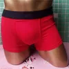 Yüksek kaliteli erkek boksörler marka külot seksi erkek boksör% 100 pamuklu gündelik şort tasarımcı mektup iç çamaşırı nefes alabilen iç çamaşırları