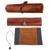 leather roll up case