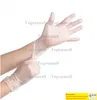 10pc rękawiczki jednorazowe nitrylowe wodoodporne proszkowe rękawiczki LaTex Bezposzczelne rękawiczki do domu w kuchni