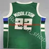 2021 Mens 34 Cream Giannis Antetokounmpo Jersey Khris Middleton 22 Basketball Black Blue Green Stitched Good Team shorts
