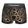 Caleçon Arbre De Vie Avec Triquetra Sur Futhark Homme Culotte Sous-vêtement Homme Ventiler