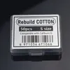 Ricostruisci i cotoni in rete di cotone per Vinci RPM Boost Caliburn G Xros Veego Boost AVP Petri Zero Nano GTR Parte di ricambio per riparazione pod Accessori kit fai da te Cotoni S M L