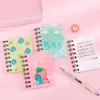 Quaderni Cartoon Cute Fun Dinosaur A7 Coil Book Studenti Mini portatile Tasca per notebook