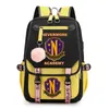 SAGGI SCUOLA Mercoledì Addams Backpack Teenage Girls Laptop Rucksuck Student Gara Borse Bagpack MOCHILA 230313