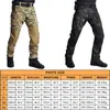 Pantalons pour hommes en plein air Airsoft pantalons tactiques vêtements de chasse militaires vêtements pour hommes armée pantalons de camouflage pantalons de camping genou renforcé durables 230313