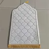 Tapis doux tapis de prière pour musulman Ramadan antidérapant flanelle culte Paded tapis Portable en relief tapis de sol maison prière voyage tapis