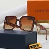 Lunettes de soleil de mode de créateurs de luxe