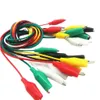 10Pcs Alligator Clips Electrical DIY Test Leads Alligator Double-ended Crocodile Clips Roach Clip Jumper Wire Battery