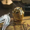 Jewelry Boxes Gold Snitch Ring Box Wings Movable Luxury Jewelry Box Storage Organizer Case Displays Necklace Proposal Birthday Gift Box Ideas 230311