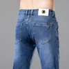 Jeans maschili jeans di alta qualità uomini cotone refular fit pantaloni travolgenti dritti taglia 29-40 jeans per uomo abbigliamento 230313