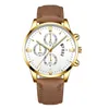 Wristwatches Men's Watch Top Fashion Business Quartz Casual Leather Strap Calendar For WomenWristwatches WristwatchesWristwatches Iris22