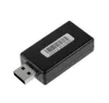 JP209-B CM108 미니 USB 2.0 3D 외부 7.1 채널 사운드 가상 12Mbps 오디오 사운드 카드 어댑터 고품질