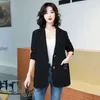 Damenanzüge 2023 Koreanischer Blazer Anzugjacke Frauen Frühling Herbst Langarm Lose einreihige Blazer Weibliche Freizeitjacken Pl